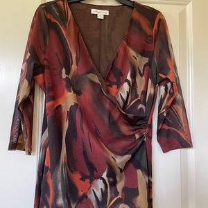Women's Coldwater Creek Blouse Size Medium, 100% Poly